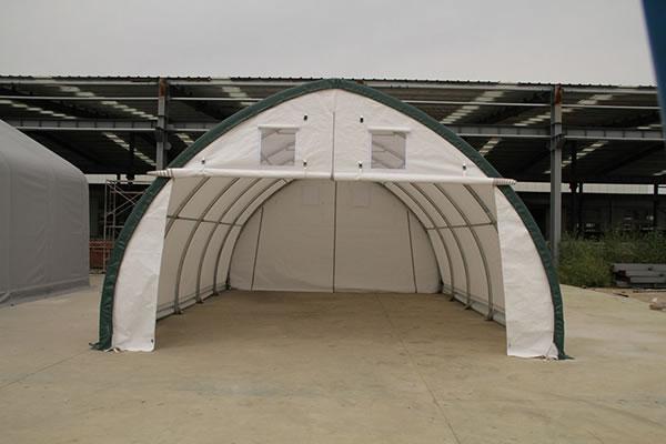 Tente de stockage ignifuge
