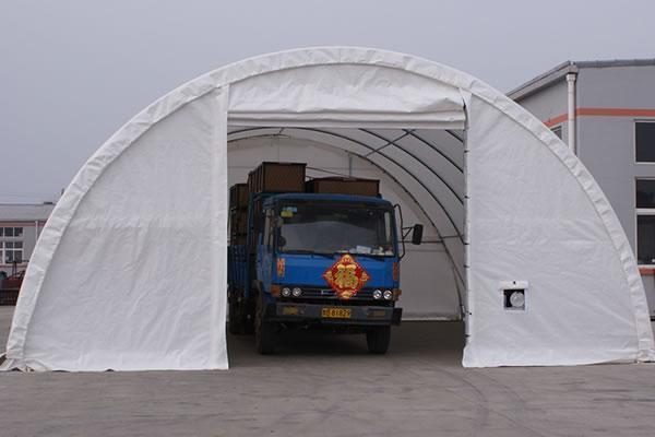 Carport d'entrepôt extérieur