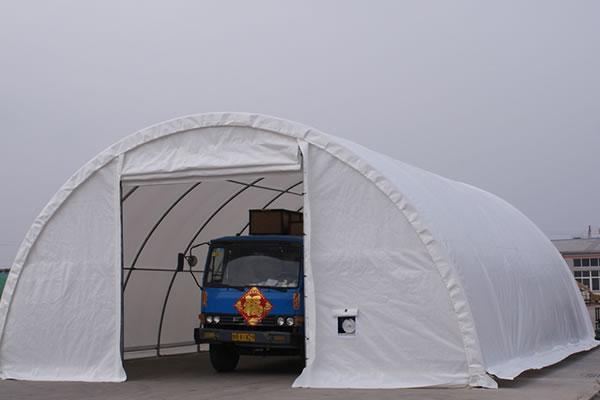 Tente carport pour atelier