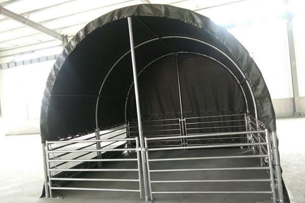 Tente de bovins de 4 m de largeur
