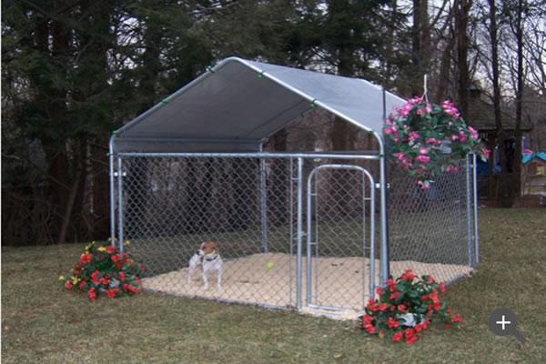 Niche à chien en toile