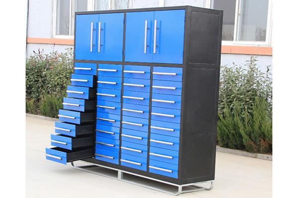 Armoire à outils en acier inoxydable à tiroirs
